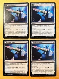 Magic the Gathering MTG 1x Tithing Blade Lost Caverns of Ixalan NM - Image 1