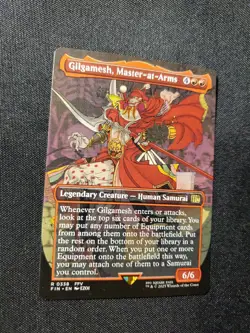 Gilgamesh, Master-at-Arms (Borderless) NM FINAL FANTASY Mtg Magic The Gathering - Image 2