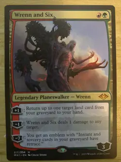 Wren and Six Modern Horizons 1 NM MTG Planeswalker - Image 1