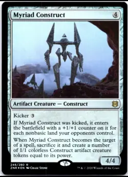 Myriad Construct - FOIL - Zendikar Rising - 246 LP - Image 1