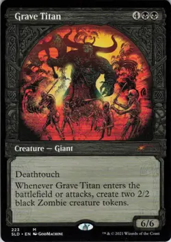 MTG Grave Titan (223) (223) | NM | Secret Lair Kaldheim {SLD} - Image 1