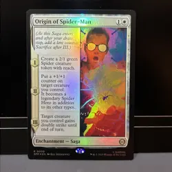 Origin of Spider-Man Marvel's Spider-Man Foil NM - MTG - Image 1