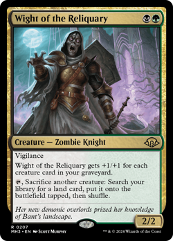 Wight of the Reliquary (REGULAR) x1 - MTG Modern Horizons 3 MH3 #207 - Image 1