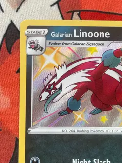 Galarian Linoone SV079/SV122 Shiny Holo Rare -Pokemon Shining Fates: Shiny Vault - Image 2