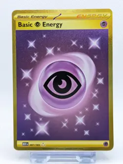 Pokemon TCG Scarlet & Violet 151 - Basic Psychic Energy 207/165 - Hyper Rare - Image 1