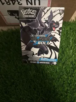 Pokemon TCG Scarlet & Violet Black Bolt SV10.5 Booster Bundle NEW Factory Sealed - Image 1