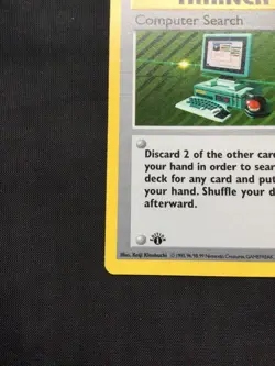 Pokemon Cards: Base Set 1st Edition Rare: Computer Search 71/102 - Image 5