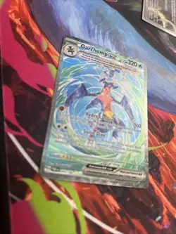 Pokemon TCG Garchomp EX #245/182 Sv04: Paradox Rift NM - Image 3