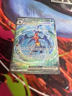 Pokemon TCG Garchomp EX #245/182 Sv04: Paradox Rift NM - Image 4