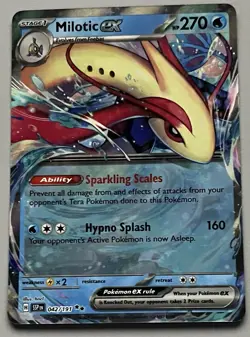 Pokemon Surging Sparks Milotic ex Stage 1 Double Rare HoloFoil #042/191 - Image 1