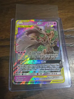 Pokemon Trevenant & Dusknoir GX SM217 Promo TAG TEAM Holo 270HP - Image 1