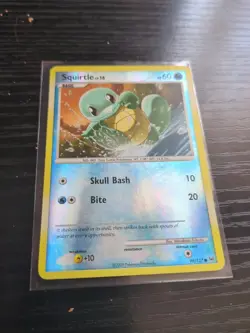 Squirtle 96/127 Reverse Holo Pokemon Platinum 2009 Lp - Image 1