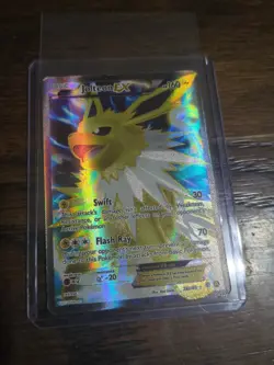 Jolteon EX TCG 28a/83 Pokemon Generations Ultra Rare Holo Full Art - Image 1
