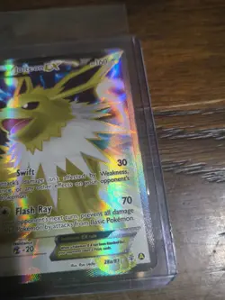 Jolteon EX TCG 28a/83 Pokemon Generations Ultra Rare Holo Full Art - Image 3