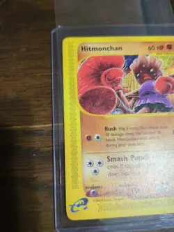 Hitmonchan 81/147 Non Holo Pokemon Aquapolis Common - Image 2