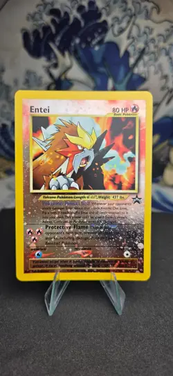 Pokemon TCG Entei Wizards Black Star Promos 34 Holo Promo, Near Mint - Image 1
