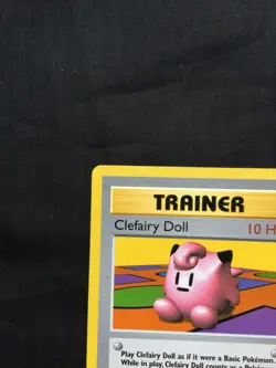 Pokemon Cards: Base Set 1st Edition Rare: Clefairy Doll 70/102 - Image 2