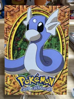 Dratini Topps Pokemon #147 E10/12 1999 The First Movie - Image 1