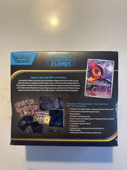 Pokemon TCG Mega Evolution Phantasmal Flames ETB Elite Trainer Box New Sealed - Image 2
