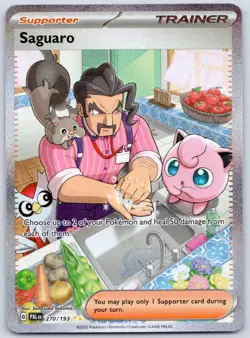 Saguaro 270/193 Special Illustration Rare (NM) SV02: Paldea Evolved Pokemon TCG - Image 1