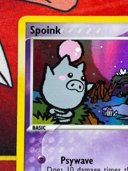 Spoink Reverse Holo Stamped 62/100 Common - Pokemon EX Crystal Guardians - Image 2