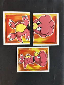 Merlin Pokemon Magby Sticker Lot - (3 Total) - Image 1