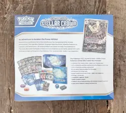 Pokemon Center Stellar Crown Elite Trainer Box ETB - SEALED | SHIPS TODAY - Image 2