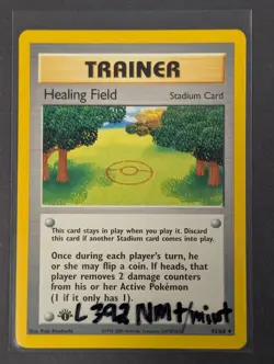 Pokemon TCG Healing Field Neo Revelation 61/64 Regular 1st Edition Uncommon NM+ - Image 1