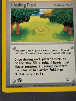 Pokemon TCG Healing Field Neo Revelation 61/64 Regular 1st Edition Uncommon NM+ - Image 5