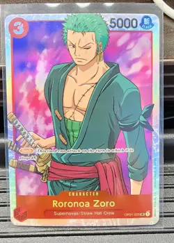 Roronoa Zoro (025) *SR* OP01-025 Romance Dawn Foil - Image 1