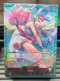 ONE PIECE Starter Deck 16: GREEN Uta - ST 16 **DECK ONLY** - Image 1