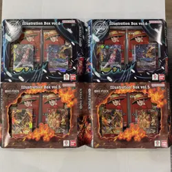 One Piece Illustration Box Vol. 5 & 6 "Lot of 4" 2 each- Sealed In Hand - Image 1