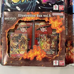 One Piece Illustration Box Vol. 5 & 6 "Lot of 4" 2 each- Sealed In Hand - Image 2