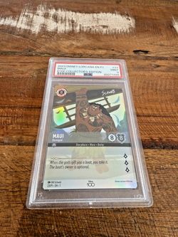 2023 Disney - Lorcana D100 Collector’s Edition - Maui - EN 23/P1 - PSA 9 - Mint - Image 3