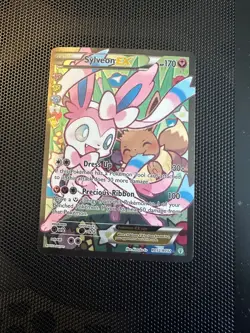 Sylveon ex rc32/rc32 full art Pokemon card - Image 1