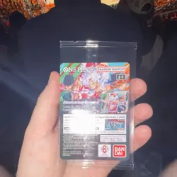 Bandai Namco One Piece CCG Monkey D. Luffy US Voyage Promo Full Art Holo Card - Image 2