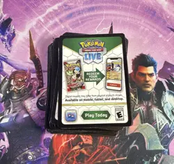 Pokemon TCG Online Code Cards - Lot 50 - UNUSED Bulk Codes various sets - Image 2