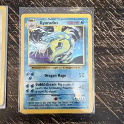 Pokemon TCG Lot 13 Cards Base Set vintage Holo Gyarados Unown Reg. Bulbasaur - Image 4