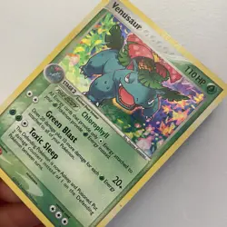 Venusaur 28/100 Crystal Guardians Holo Rare Pokemon Card MP-HP - Image 3
