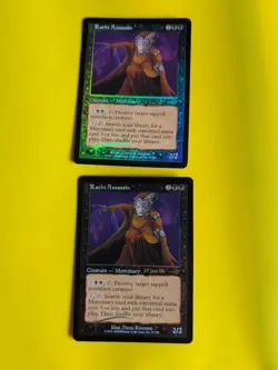 Rathi Assassin x2 Rare Mercenerry MTG 2 Card. OLD VINTAGE FOIL. NEMESIS. - Image 1