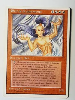 Efrit de la tormente 4ED MTG Magic VF - Image 1