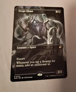 Wizards Crypt Ghast, Creature, Rare, Regular, Ravnica Remastered, Black, 0423 - Image 1