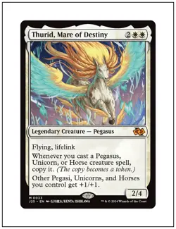 1x Thurid, Mare of Destiny, Foundations Jumpstart, Magic MTG NM - Image 1