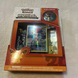 POKEMON 2016 XY GENERATION KELDEO MYTHICAL PIN COLLECTION BOX FACTORY SEALED NEW - Image 1
