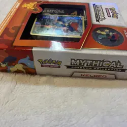 POKEMON 2016 XY GENERATION KELDEO MYTHICAL PIN COLLECTION BOX FACTORY SEALED NEW - Image 5