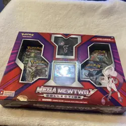 New Factory Sealed Pokemon MEGA MEWTWO Y Collection Box 820650800610 - Image 1