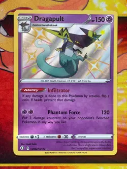 Dragapult SV062/SV122 Shiny Holo Rare - Pokemon Shining Fates: Shiny Vault - Image 1