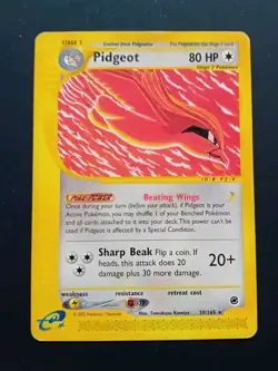 Pidgeot 59/165 Expedition Non-Holo Rare - Pokemon TCG - Vintage - Image 1