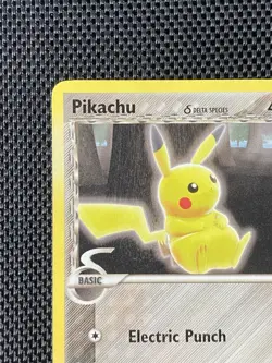 Pikachu 13/17 - Pop Series 5 Non Holo Pokemon Card MP/LP - Image 2