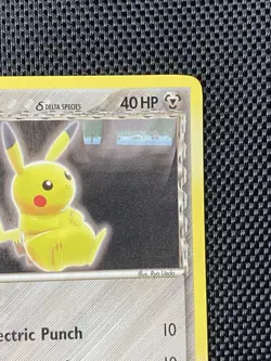 Pikachu 13/17 - Pop Series 5 Non Holo Pokemon Card MP/LP - Image 3